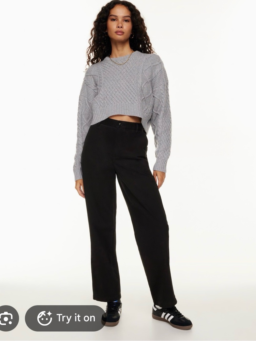 Sunday Best Black Straight Chinos with Side Pockets